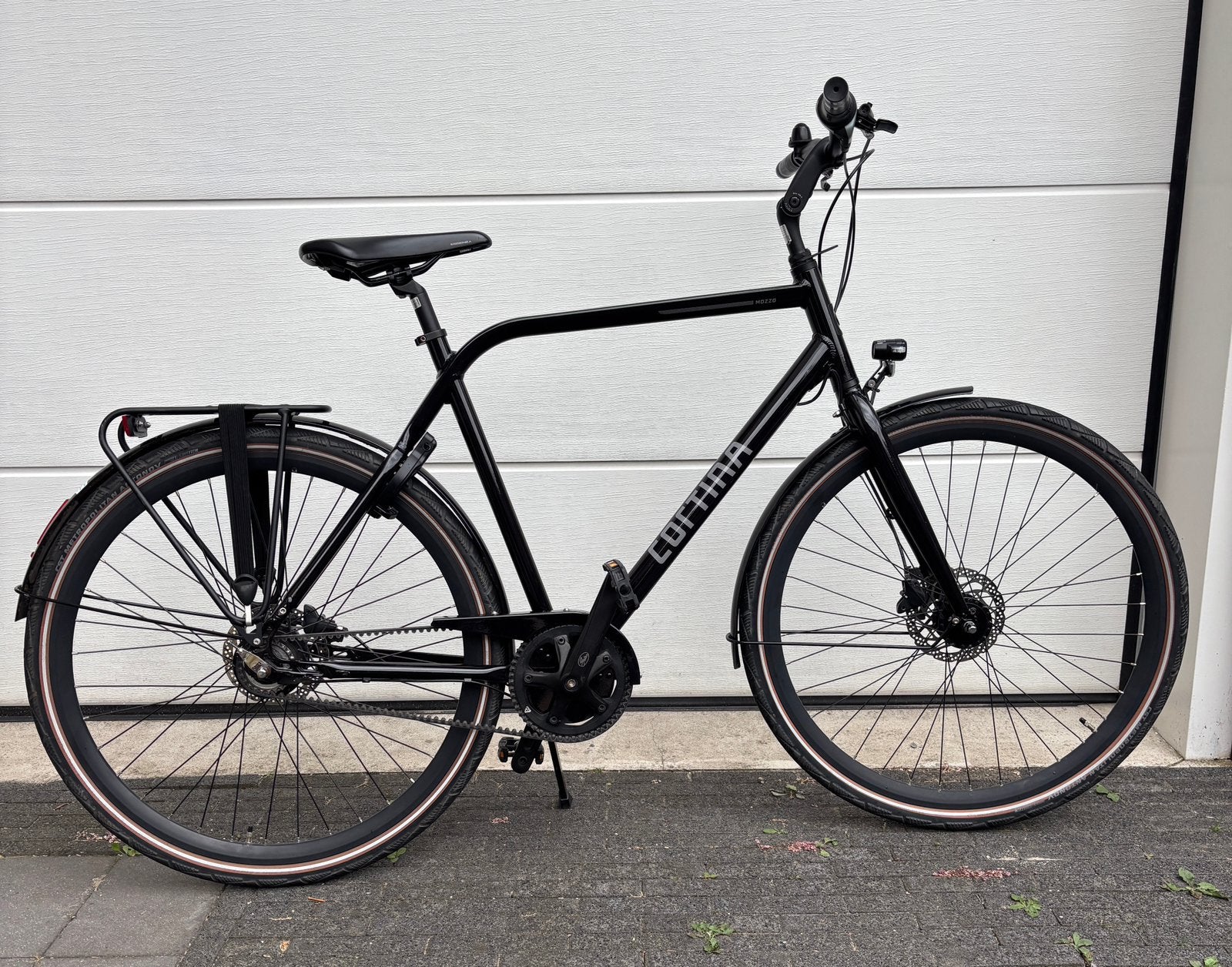 Cortina Mozzo Herenfiets ND7 Belt Stadsfiets, Fietsen en Brommers, Minder dan 10 versnellingen, Schijfrem, 53 tot 57 cm, Ophalen