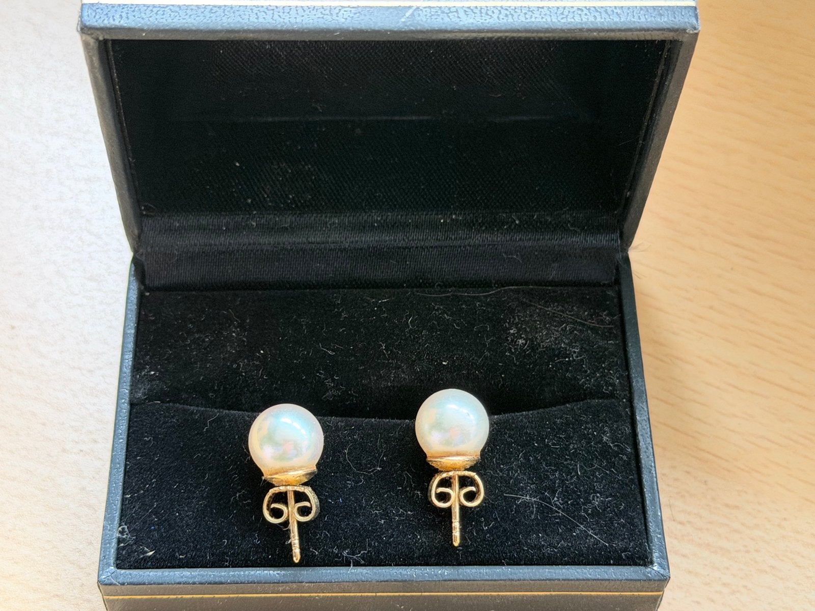 Elegante Akoya Parel Oorbellen - Meest Witte Uitvoering, Wit, Ophalen of Verzenden, Zo goed als nieuw, Met edelsteen