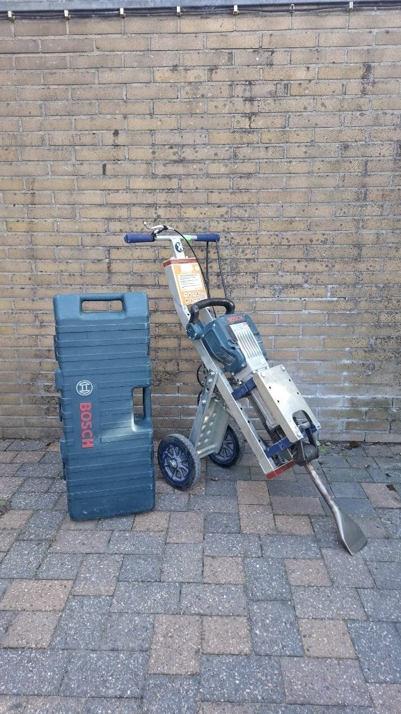 Bosch GSH 16-28 + Makinex + Milwaukee, Ophalen