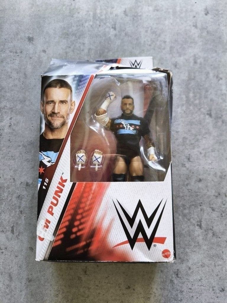 Mattel WWE Elite actiefiguur verzamelobject, CM Punk, Ophalen of Verzenden, Nieuw