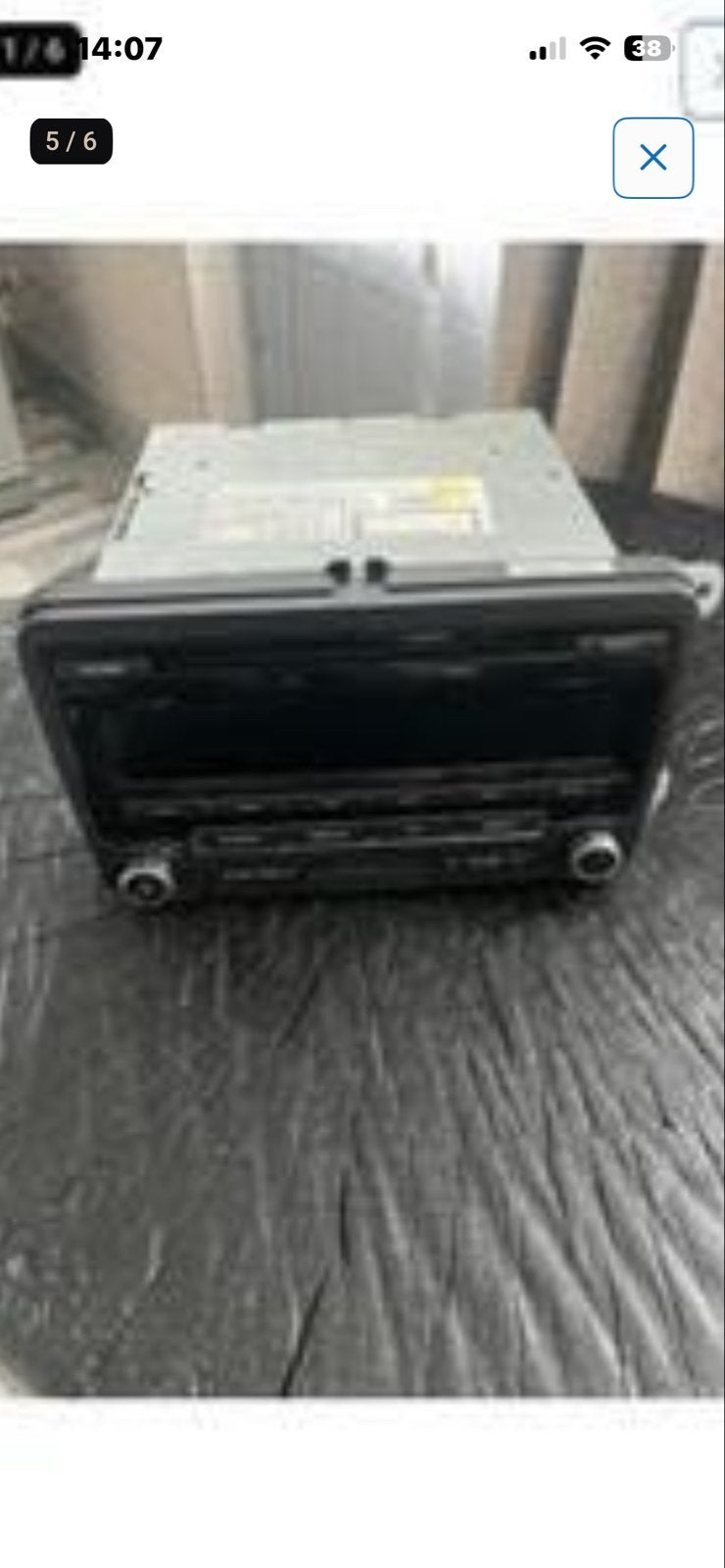 VW Radio LOW EU+UP2 B11 - Bosch 5M0 035 186 J, Ophalen, Gebruikt