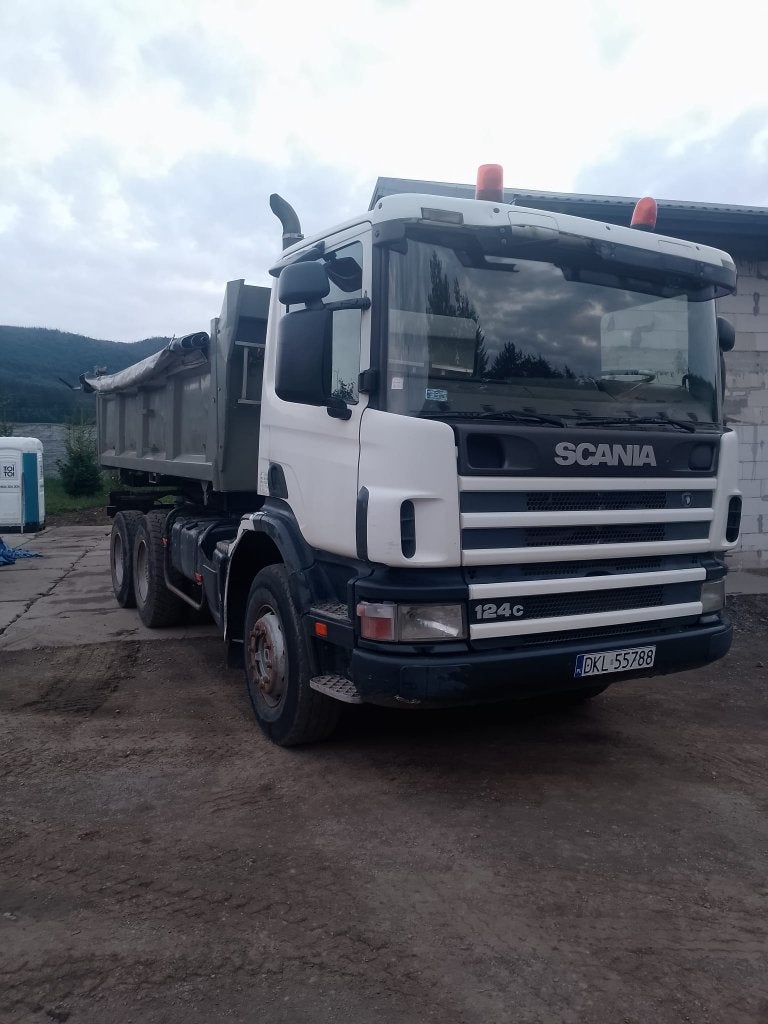 vrachtwagen, Scania, Bedrijf, Te koop, Euro 3