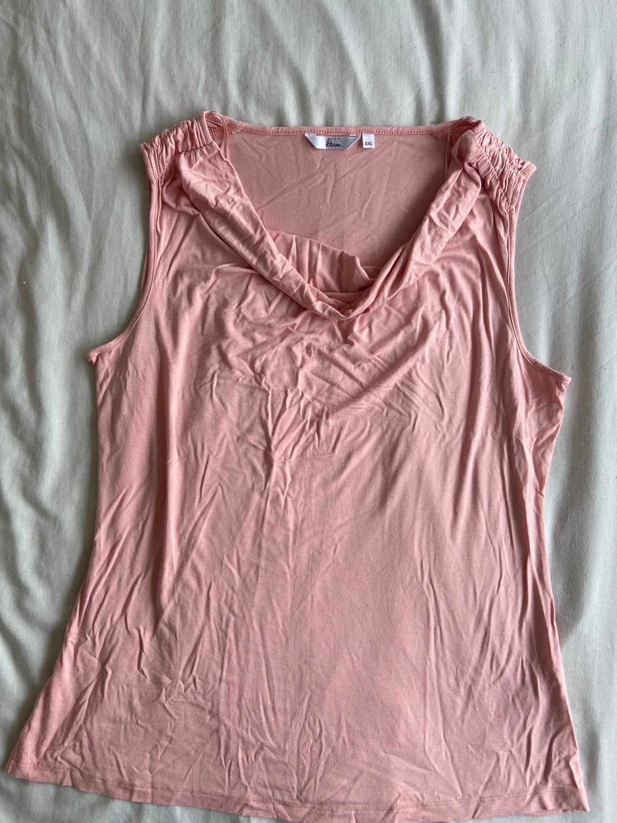 Mooie waterval top maat XXL, Ophalen of Verzenden, Zo goed als nieuw, Maat 46/48 (XL) of groter, Zonder mouw