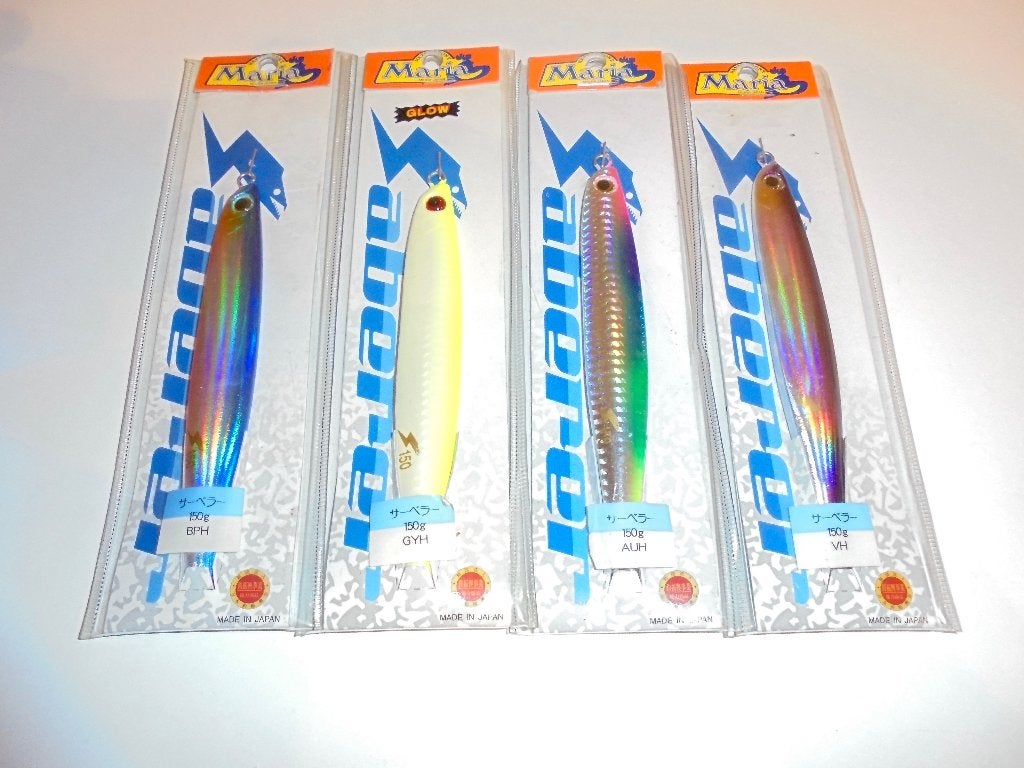 Maria-yamashita saberer jig 150g 110g 80g vertical jigging., Watersport en Boten, Hengelsport | Zeevissen, Ophalen of Verzenden