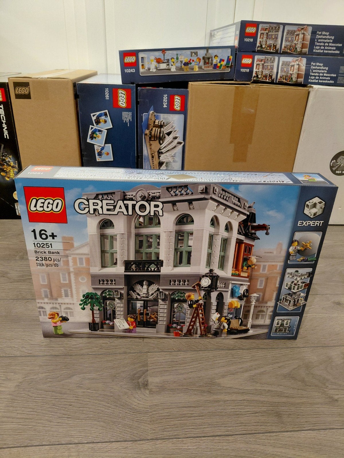 lego 10251 brick bank Nieuw, Lego, Nieuw, Ophalen of Verzenden, Ongeopend/sealed