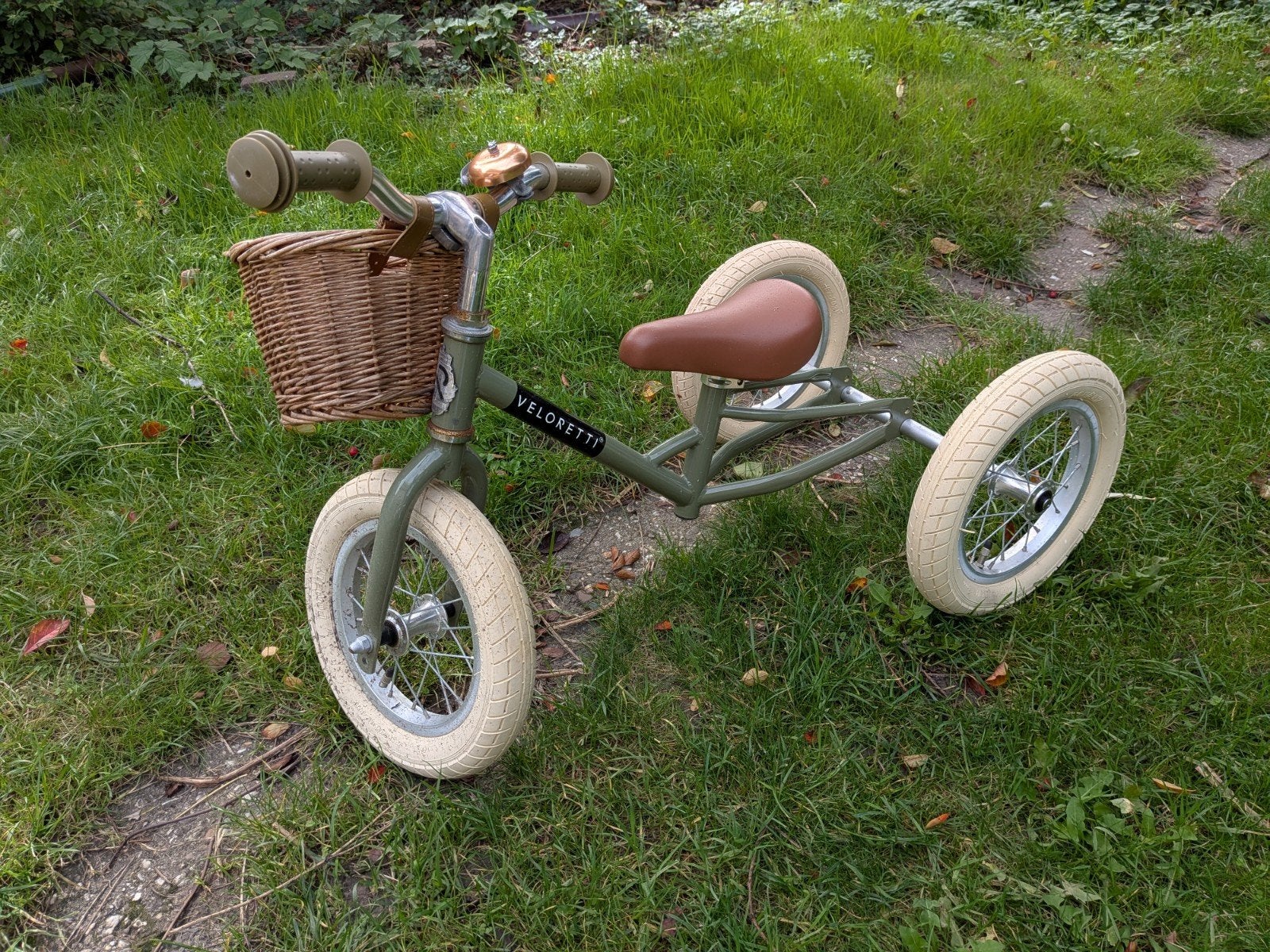 Veloretti loopfietsje 3-wieler, om te bouwen naar 2-wieler, Ophalen, Gebruikt, Minder dan 16 inch, Veloretti