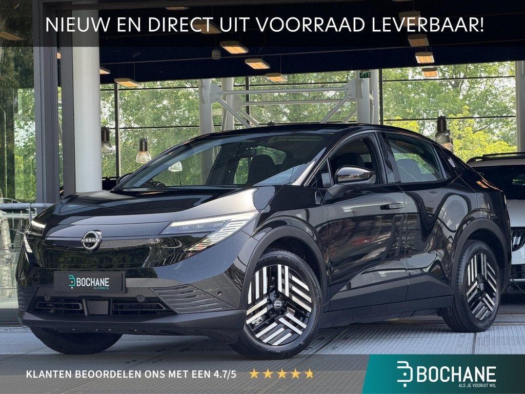Nissan LEAF Engage Plus 52 kWh | DIRECT UIT VOORRAAD LEVERBA, Auto's, Nissan, Stof, Automatische klimaatregeling, Zwart, Nieuw