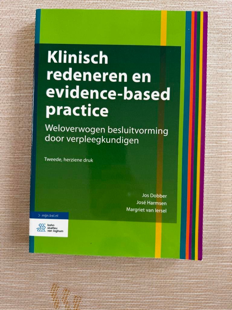 Klinisch redeneren en evidence-based practice, Ophalen of Verzenden, Zo goed als nieuw
