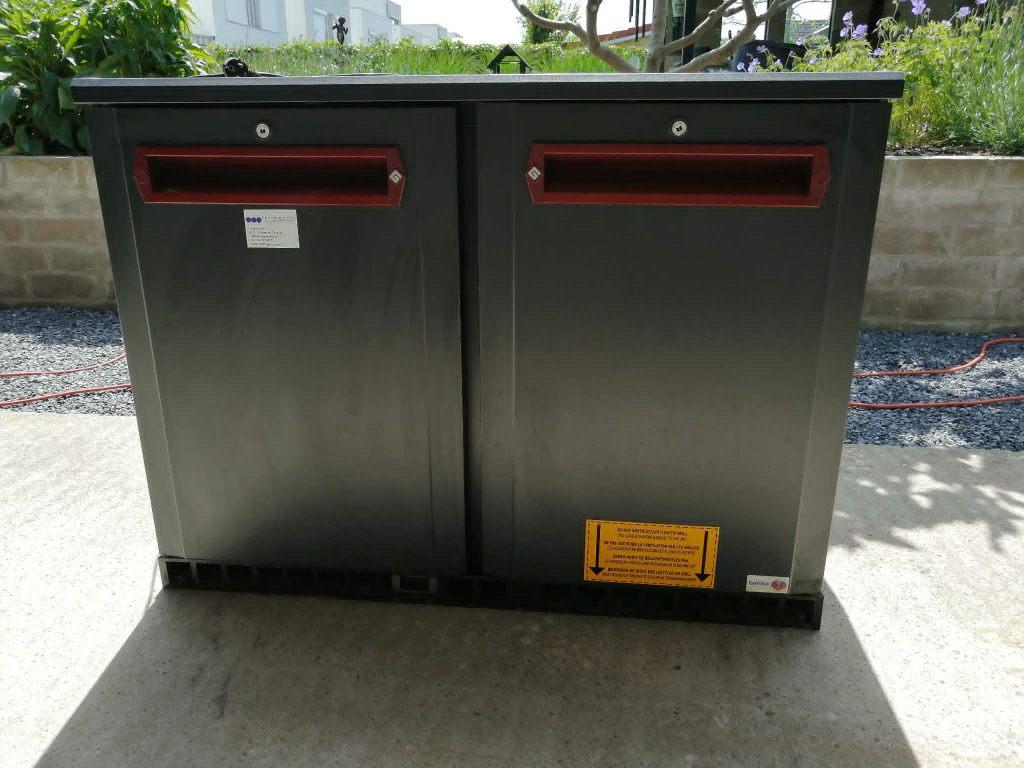 2 deurs Gamko koelkast koeling barkoeling, Ophalen, 200 liter of meer, 60 cm of meer, 160 cm of meer