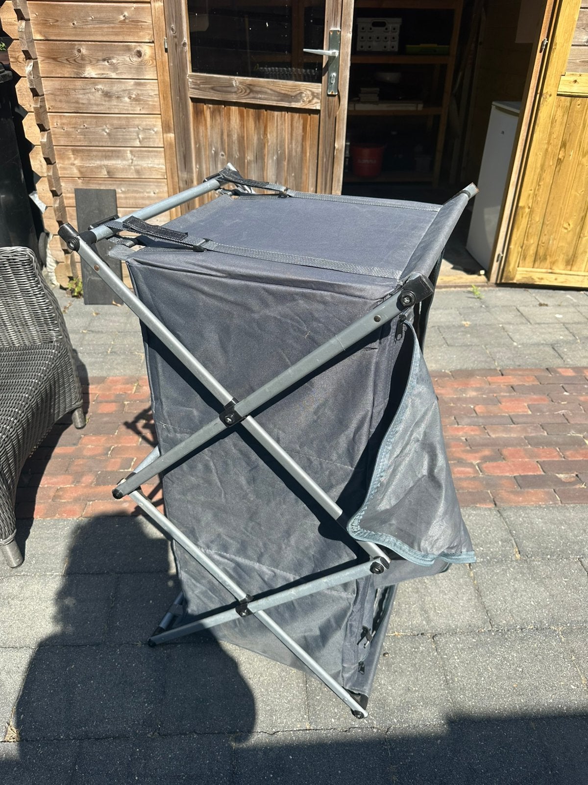 Opvouwbaar camping kastje, Ophalen of Verzenden, Gebruikt, Campingkast