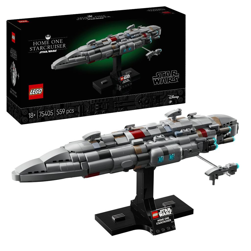 LEGO Star Wars 75405 Home One Starcruiser 559 delig, Star Wars, Lego, Nieuw, Ophalen of Verzenden