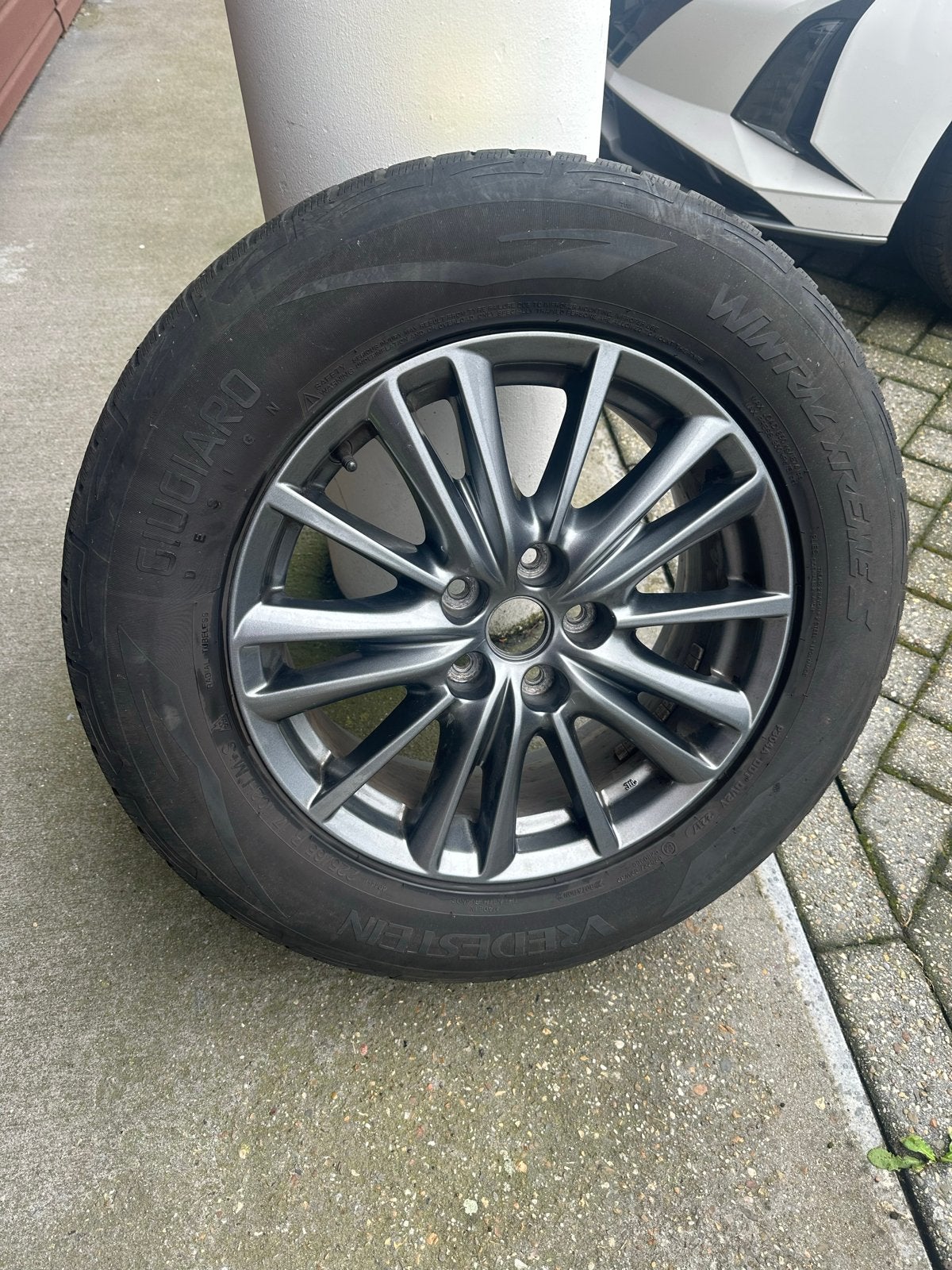 Mazda CX-5 17 inch velgen met winterbanden, Ophalen, Gebruikt, Banden en Velgen, 17 inch