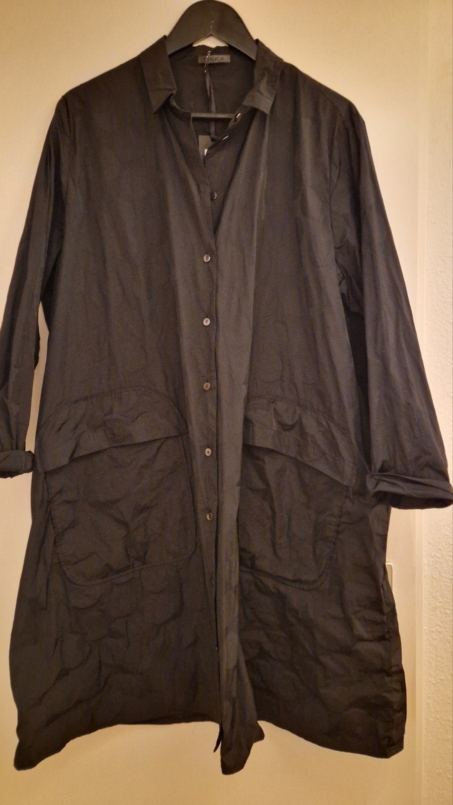 Oska zwarte jurk/tuniek  mt 3, Ophalen of Verzenden, Zo goed als nieuw, Maat 46/48 (XL) of groter, Zwart