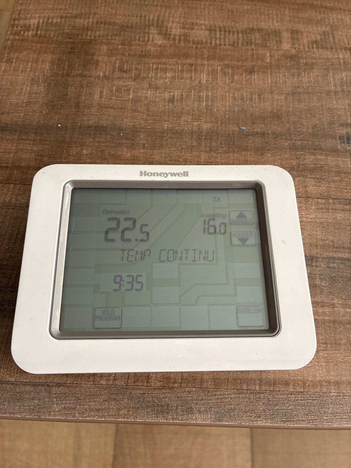 Honeywell TH8200G1004 Slimme Thermostaat, Doe-het-zelf en Verbouw, Thermostaten, Ophalen, Slimme thermostaat, Gebruikt