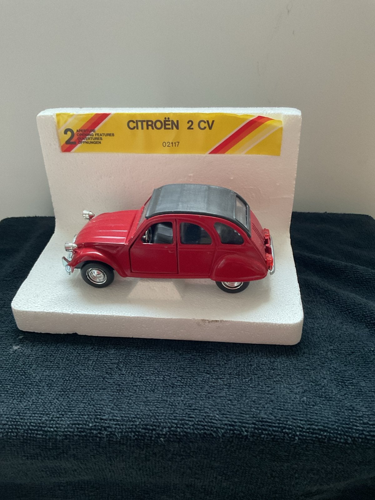 Polistil Citroën 2CV modelauto - Doos licht beschadigd, 1:25, Ophalen of Verzenden, Nieuw, Auto
