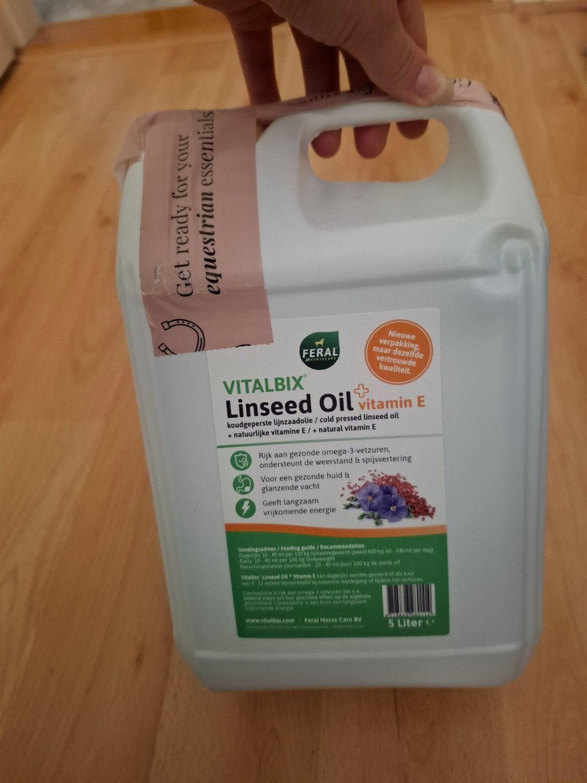 Vitalbix Linseed Oil / lijnzaad olie, Ophalen of Verzenden