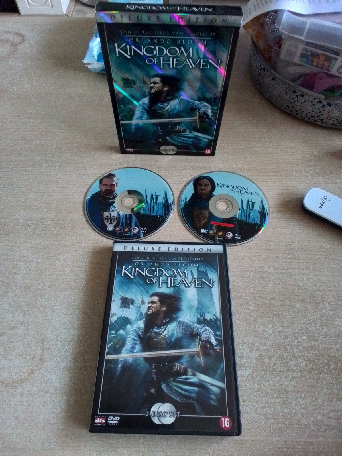 Film Kingdom Of Heaven Deluxe Ediotion 2 dvd, Engels, Vanaf 16 jaar, Nederlands, Actie