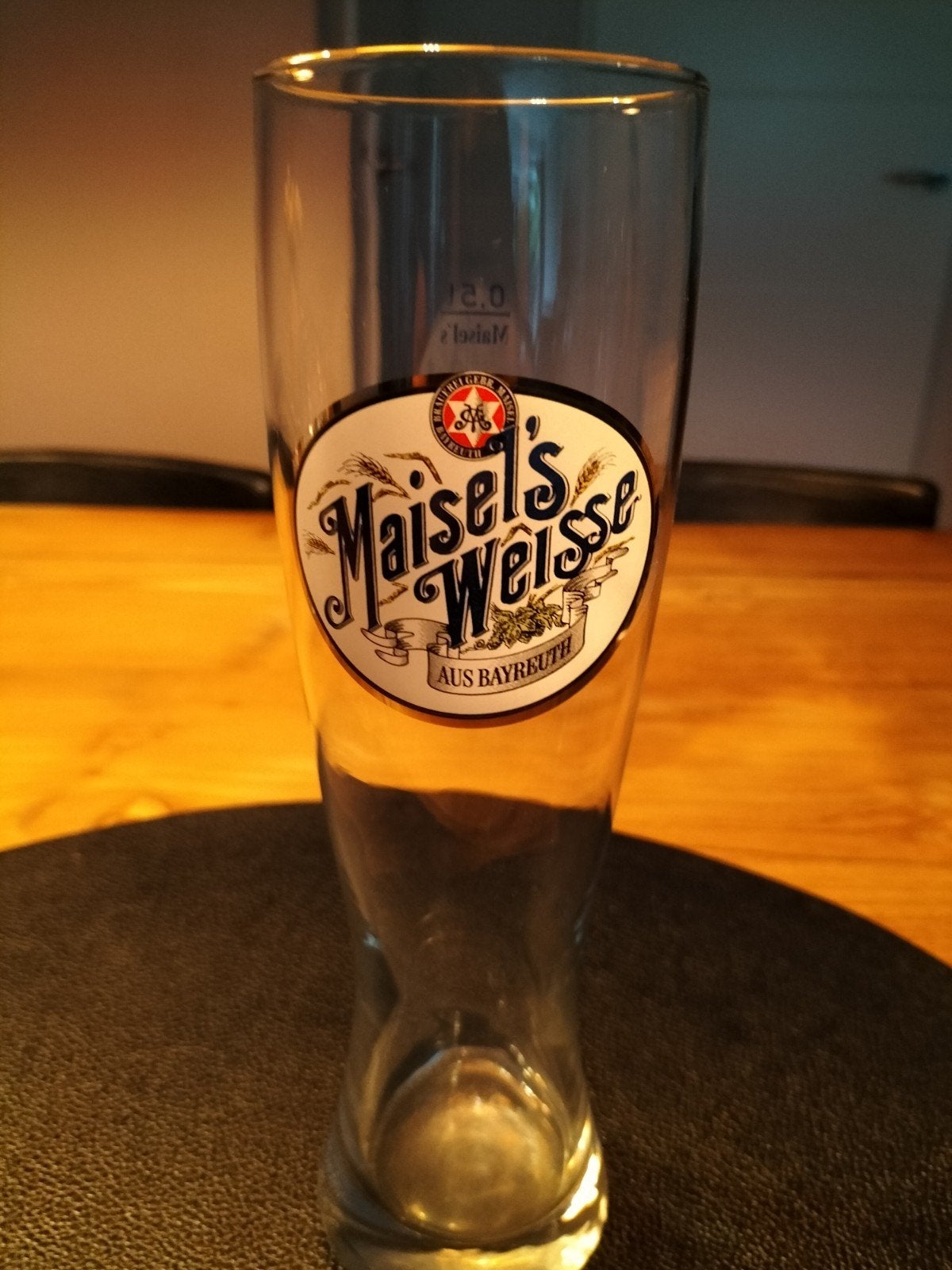 Maisel's Weisse bierglas - 0.2L, Ophalen of Verzenden, Gebruikt, Glas of Glazen