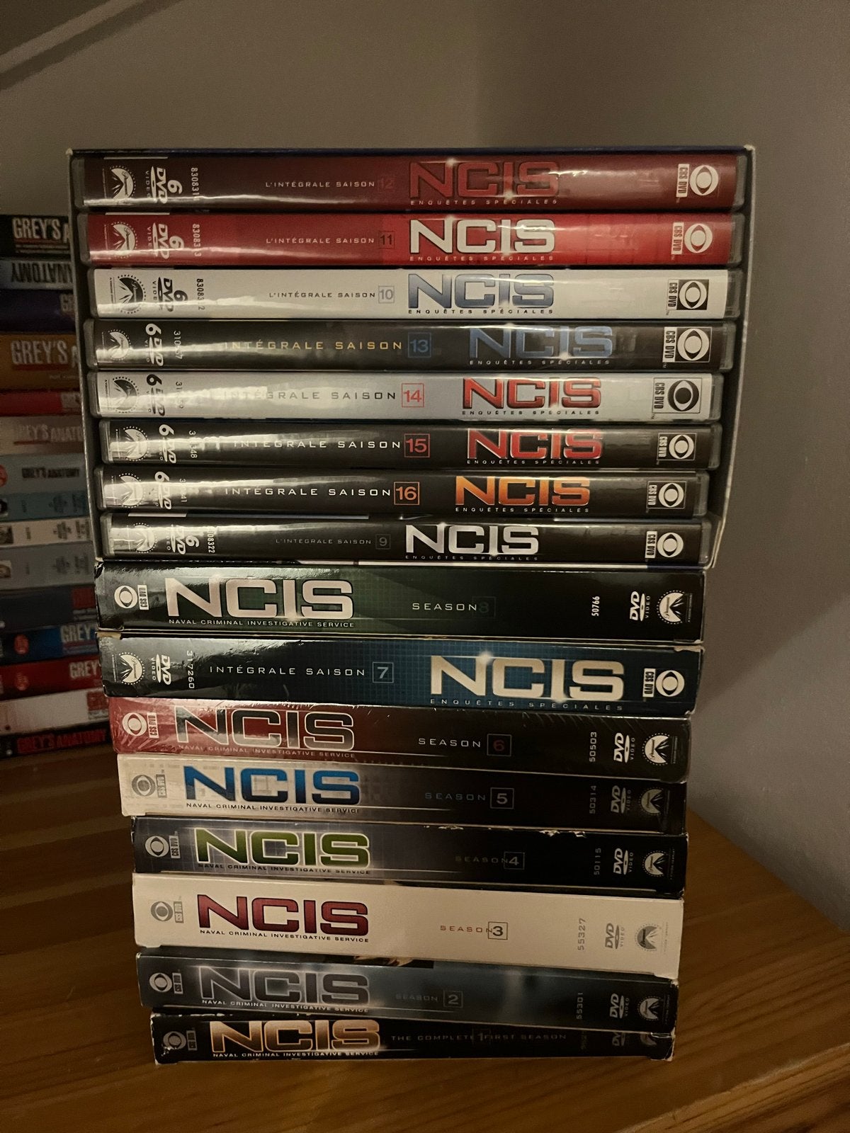 NCIS DVD Boxsets - Seizoenen 1 t/m 16, Vanaf 12 jaar, Ophalen of Verzenden, Zo goed als nieuw, Detective en Krimi