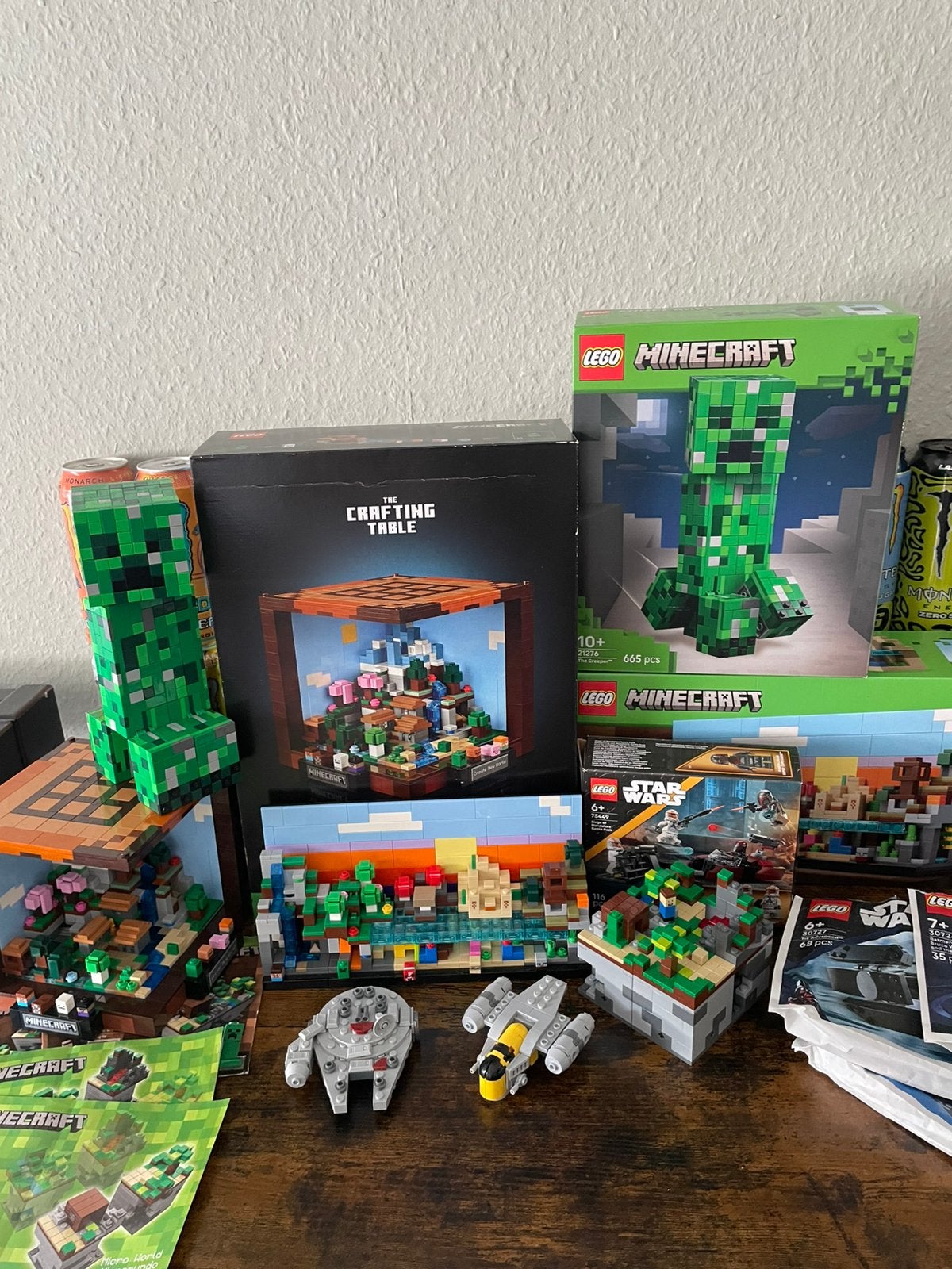 Lego collectie (minecraft, starwars, batman), Ophalen, Zo goed als nieuw