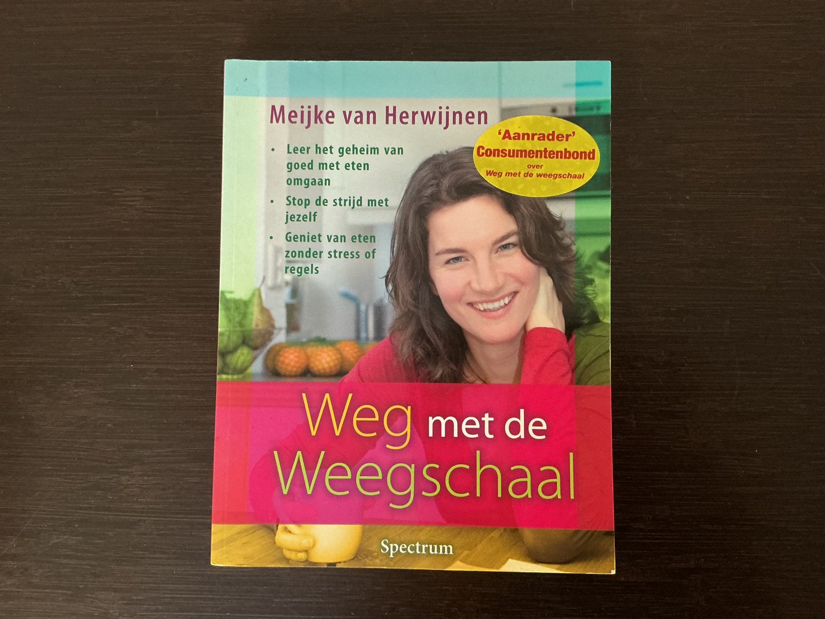 Weg met de Weegschaal: Afvallen zonder dieetstress, Boeken, Ophalen of Verzenden, Zo goed als nieuw, Dieet en Voeding
