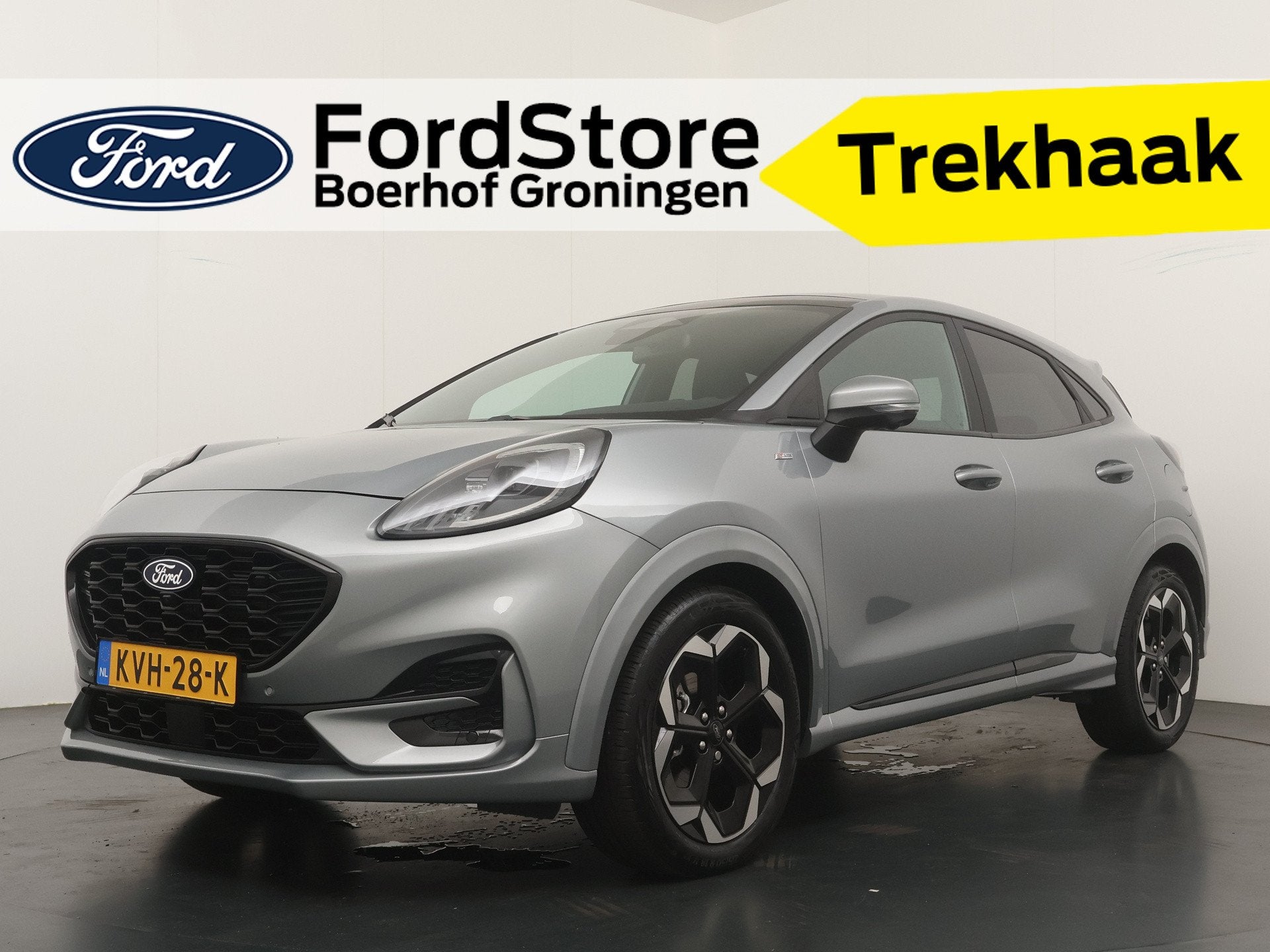 Ford Puma EcoBoost 125 pk Hybrid ST-Line X | Trekhaak | Wint