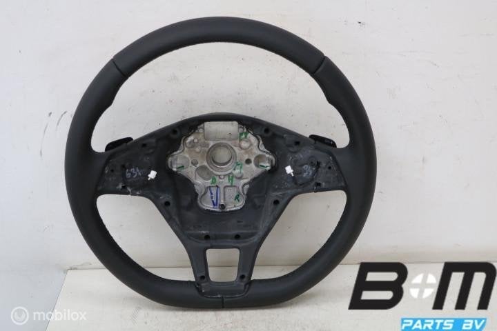 Leder stuur met flippers VW Golf 7 FL 5G0419091BH, Gebruikt