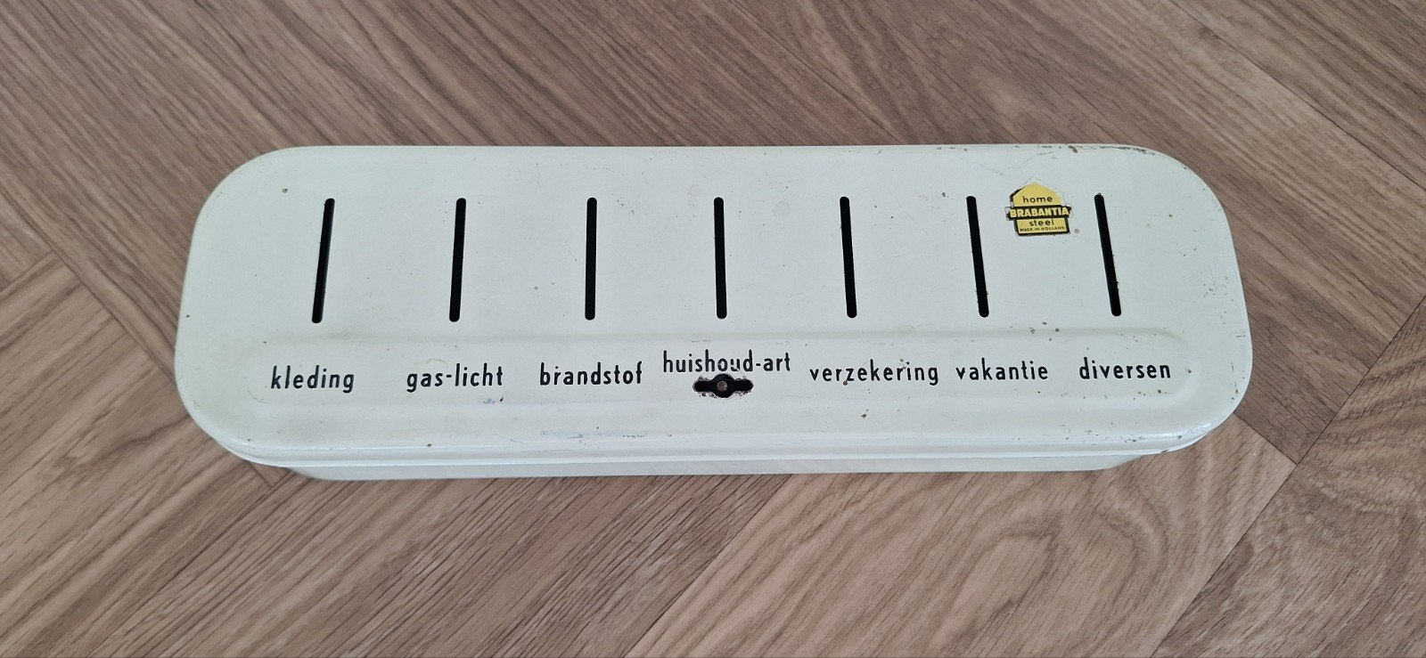 Vintage Brabantia Huishoud Spaarblik – Jaren 50/60, Ophalen of Verzenden