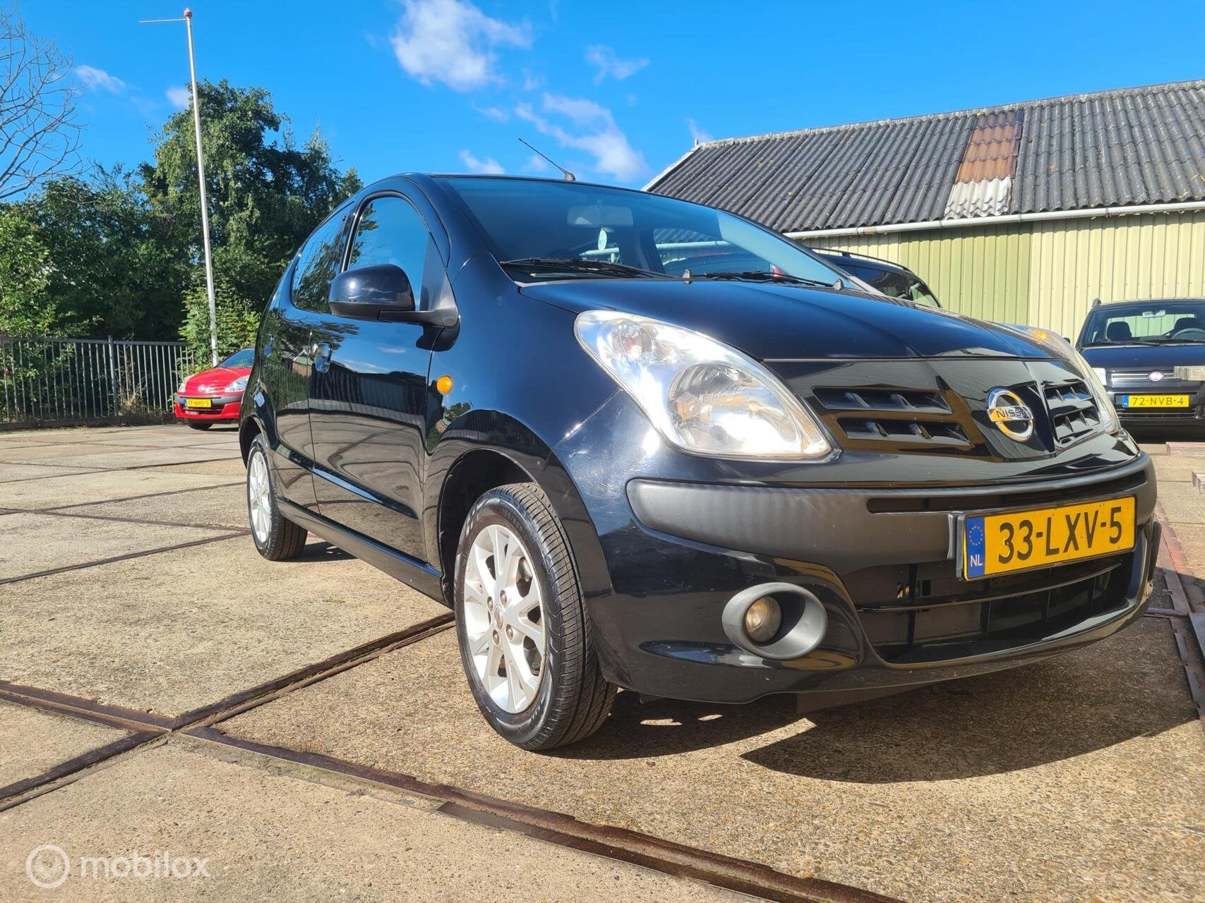 Nissan Pixo 1.0 Look Airco Apk9-2027, Auto's, Voorwielaandrijving, Euro 5, Gebruikt, 200 kg