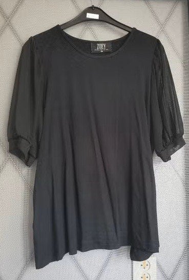 Mooi zwart shirt merk Zoey maat 50/52, Kleding | Dames, Zwart, Nieuw, Zoey, Shirt of Top