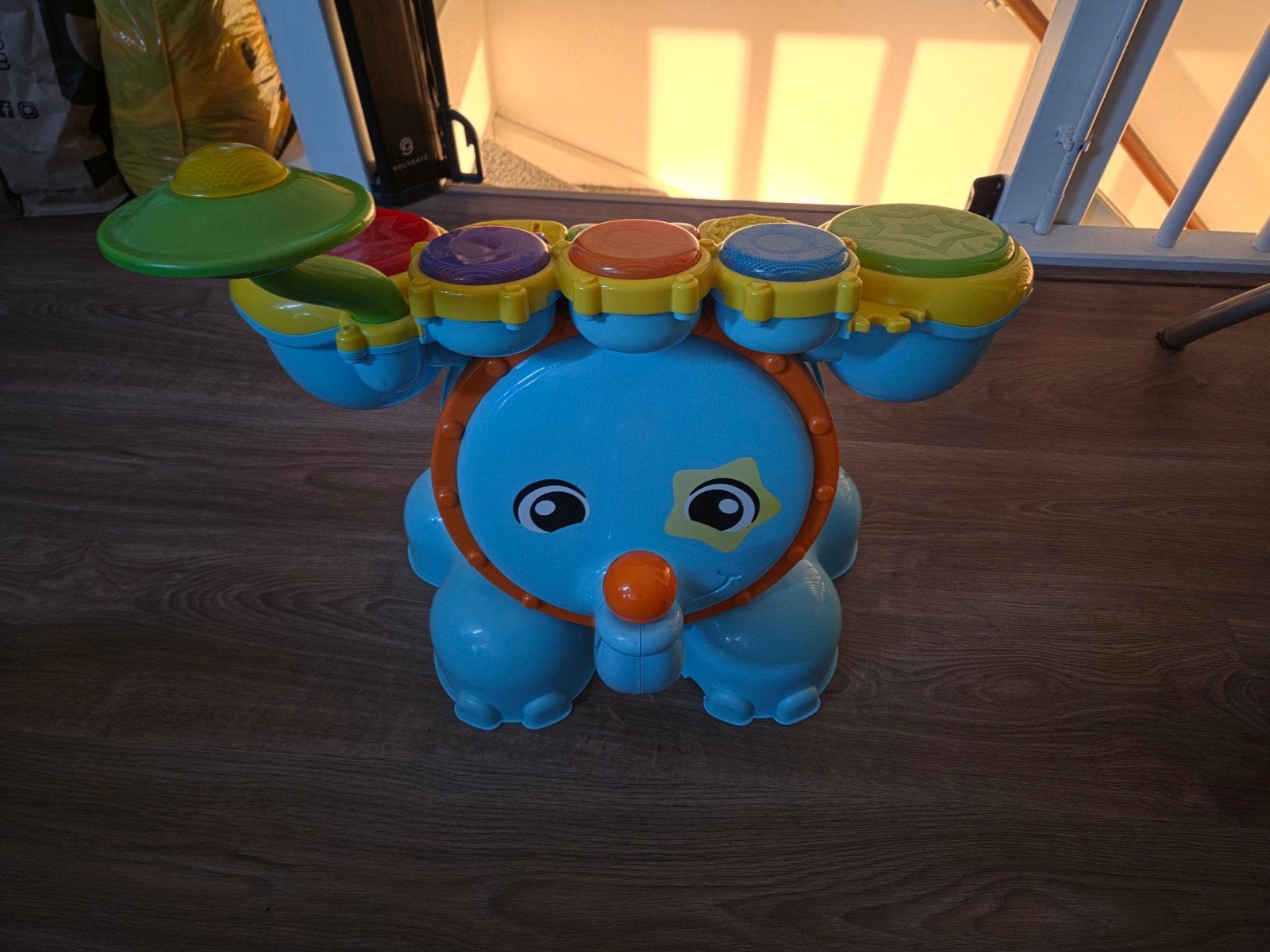 Vtech Olfiant drumstel, kinderspeelgoed, Ophalen, Gebruikt, Met geluid, Vtech