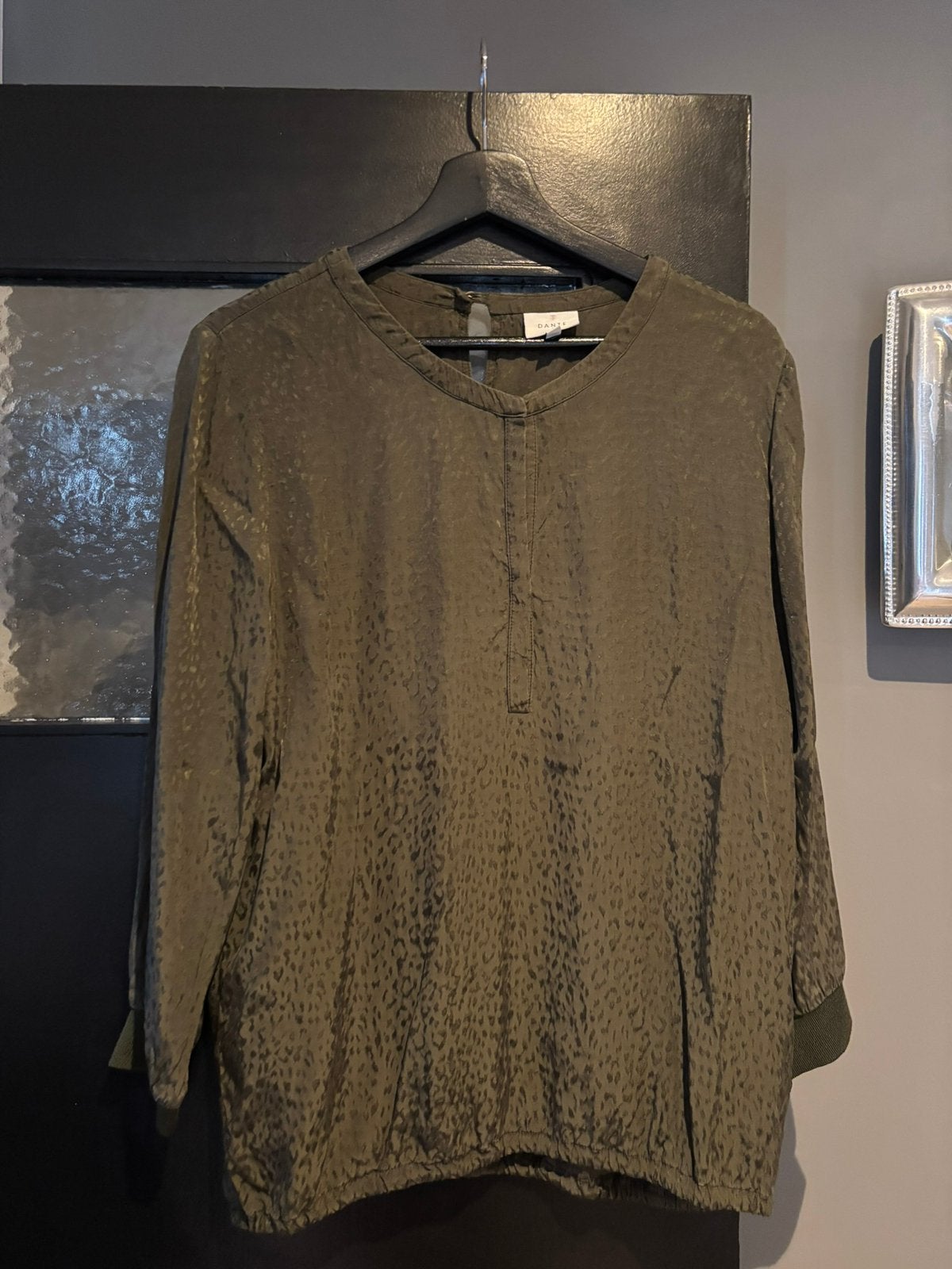 Dante 6 blouse maat l, Ophalen of Verzenden, Zo goed als nieuw, Maat 38/40 (M), Groen
