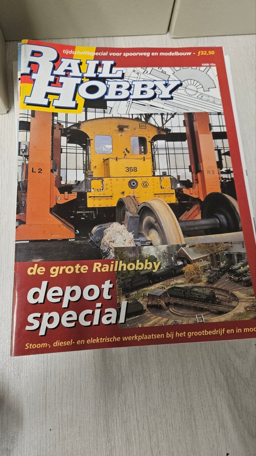 Railhobby Depot Special - Spoorweg en Modelbouw Tijdschrift, Ophalen of Verzenden, Gebruikt, Trein, Boek of Tijdschrift