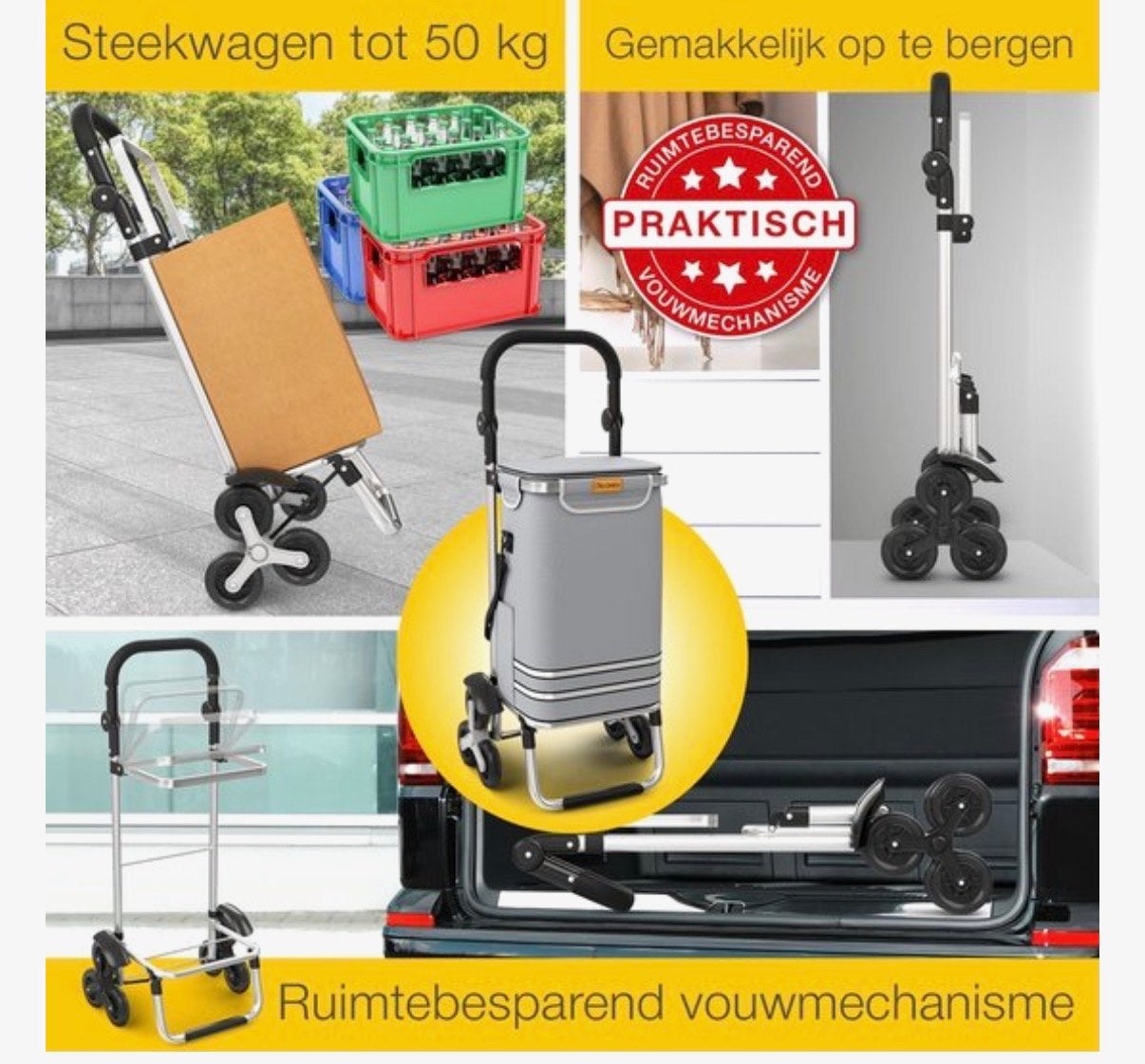 Winkeltrolley, Doos, 100 cm of meer, 60 cm of meer, Ophalen of Verzenden