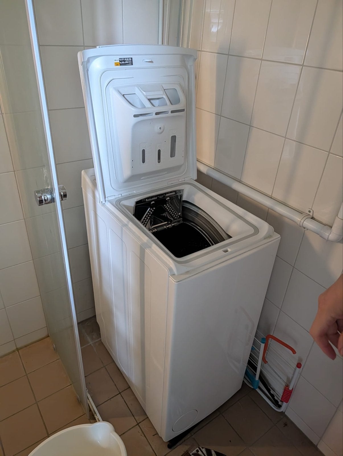 Bauknecht Bovenlader Wasmachine 6.5kg, Ophalen, 6 tot 8 kg, Minder dan 1200 toeren, Bovenlader