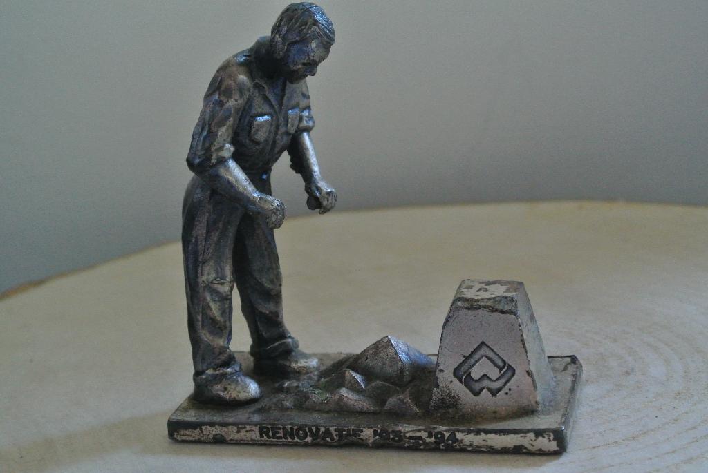 Tinnen beeld, Antiek en Kunst, Antiek | Tin, Verzenden