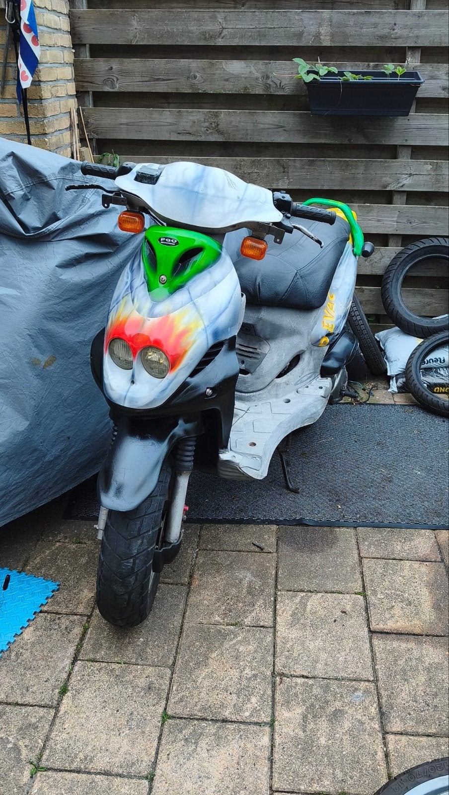 Zeldzame PGO pmx 50, Ophalen, Tweetakt, Maximaal 45 km/u, Zo goed als nieuw