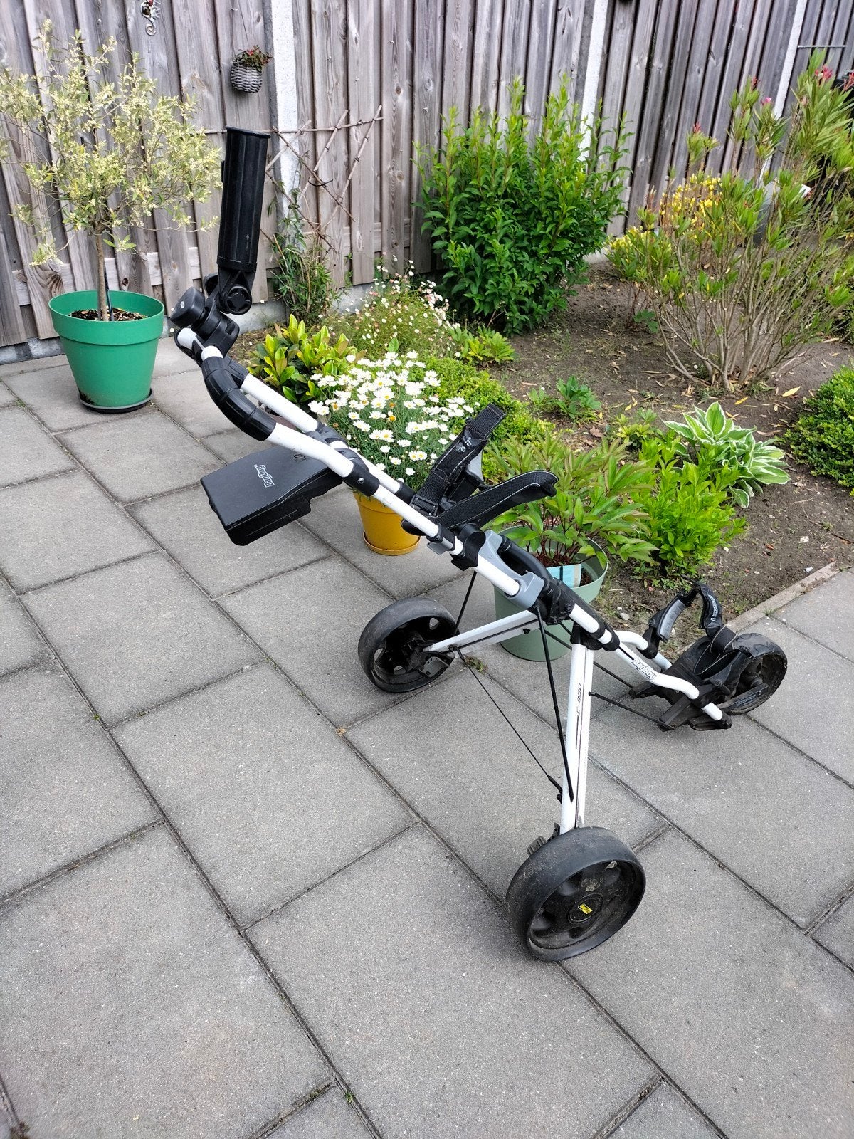 Golfkar C-800 - bagboy uitstekende staat trolley, Ophalen, Gebruikt, Golfkar, Overige merken