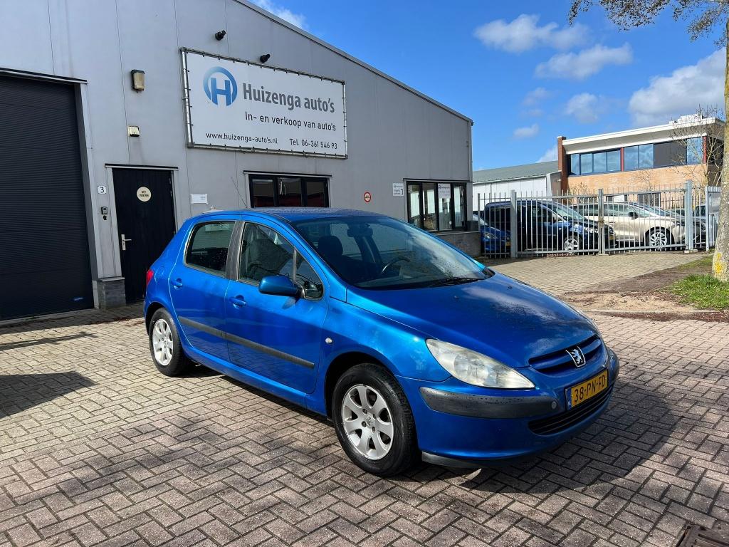 Peugeot 307 1.4-16V XS Pack| 5DRS| EXPORT AUTO! (bj 2004), Voorwielaandrijving, 15 km/l, 4 cilinders, Blauw