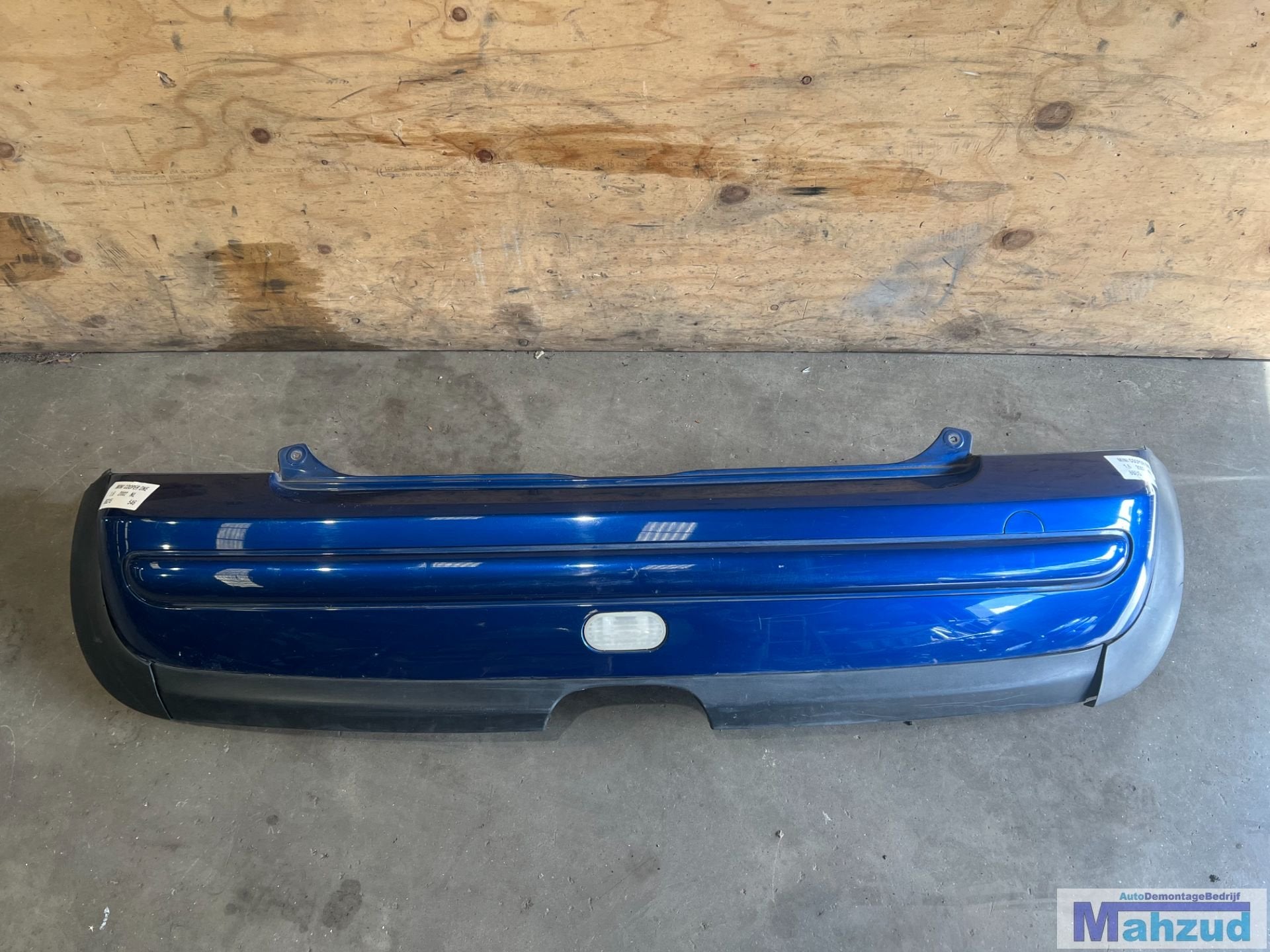 MINI COOPER ONE S R50 BLAUW 862/5 achterbumper 2001-2006, Gebruikt, Ophalen of Verzenden, Customer.service@mini.co.uk, Mini