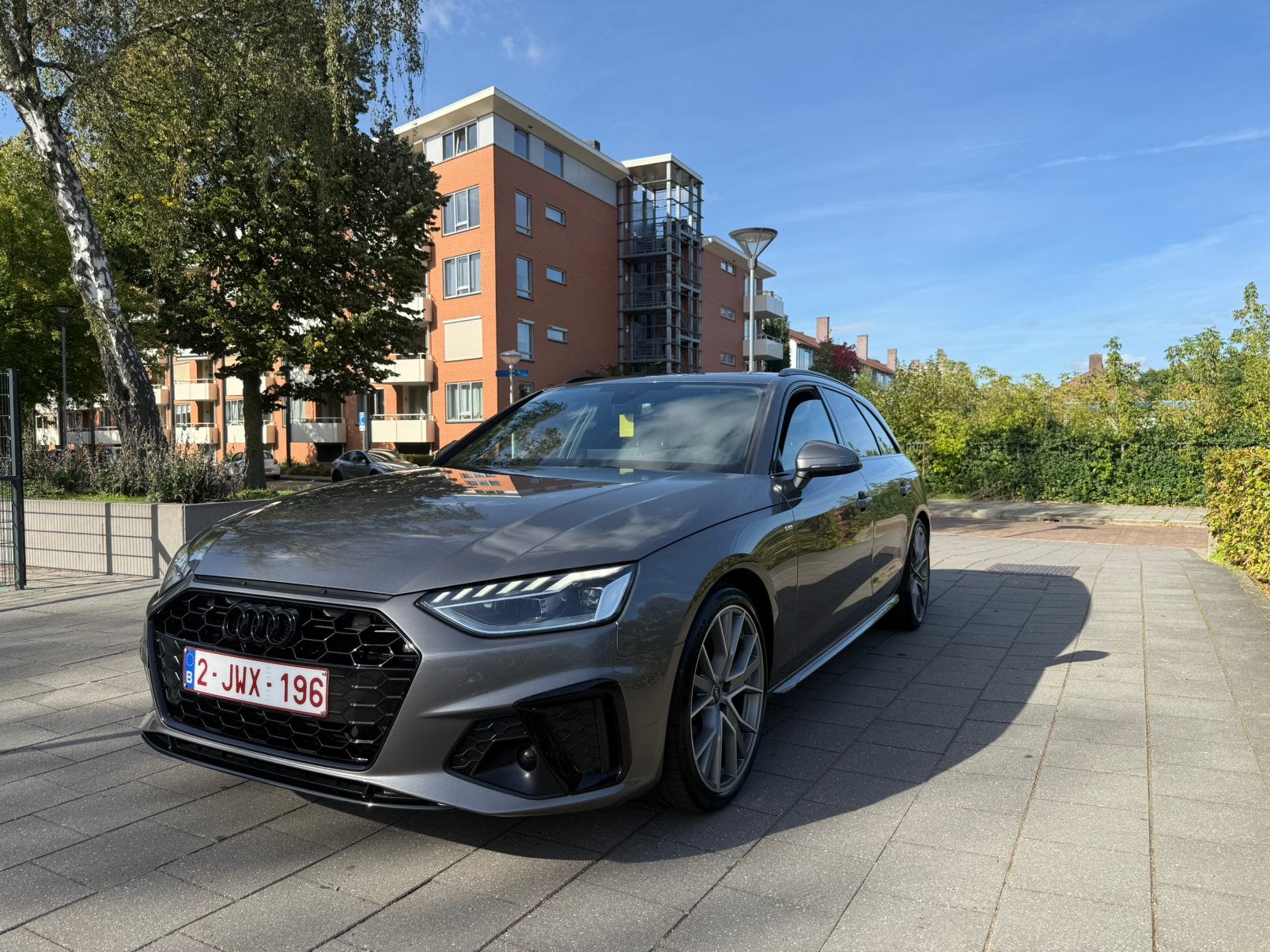 Audi a4 35 tfsi s edition 3x s-line 2022, Auto's, Dealer onderhouden, 4 cilinders, 150 pk, Hybride Elektrisch/Benzine