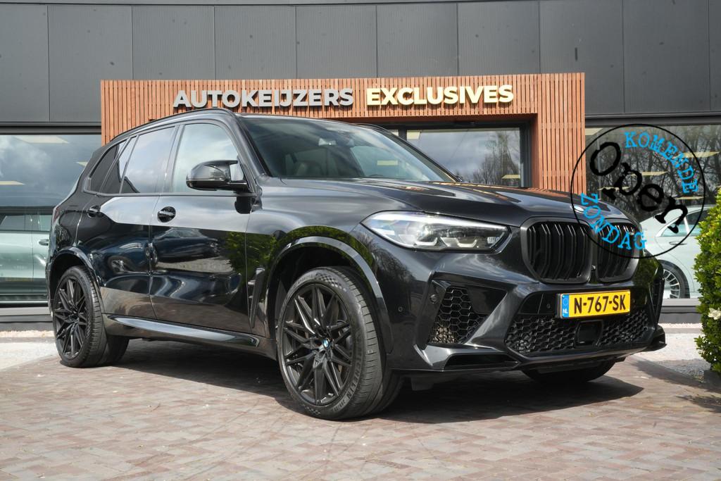 BMW X5 M Panoramadak Leer Adapt. Cruise Trekhaak, Auto's, Automaat, Gebruikt, 3000 kg, Zwart
