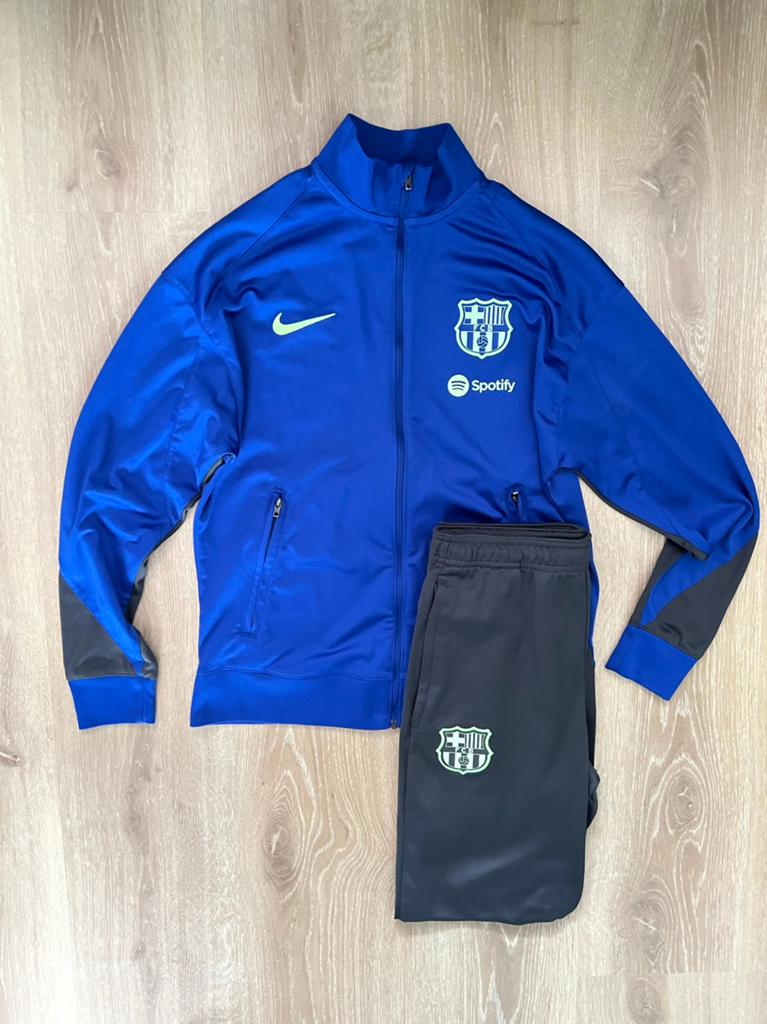 FC Barcelona trainingspak Nike 24/25 maat 170/XS, Blauw, Ophalen of Verzenden, Zo goed als nieuw, Nike