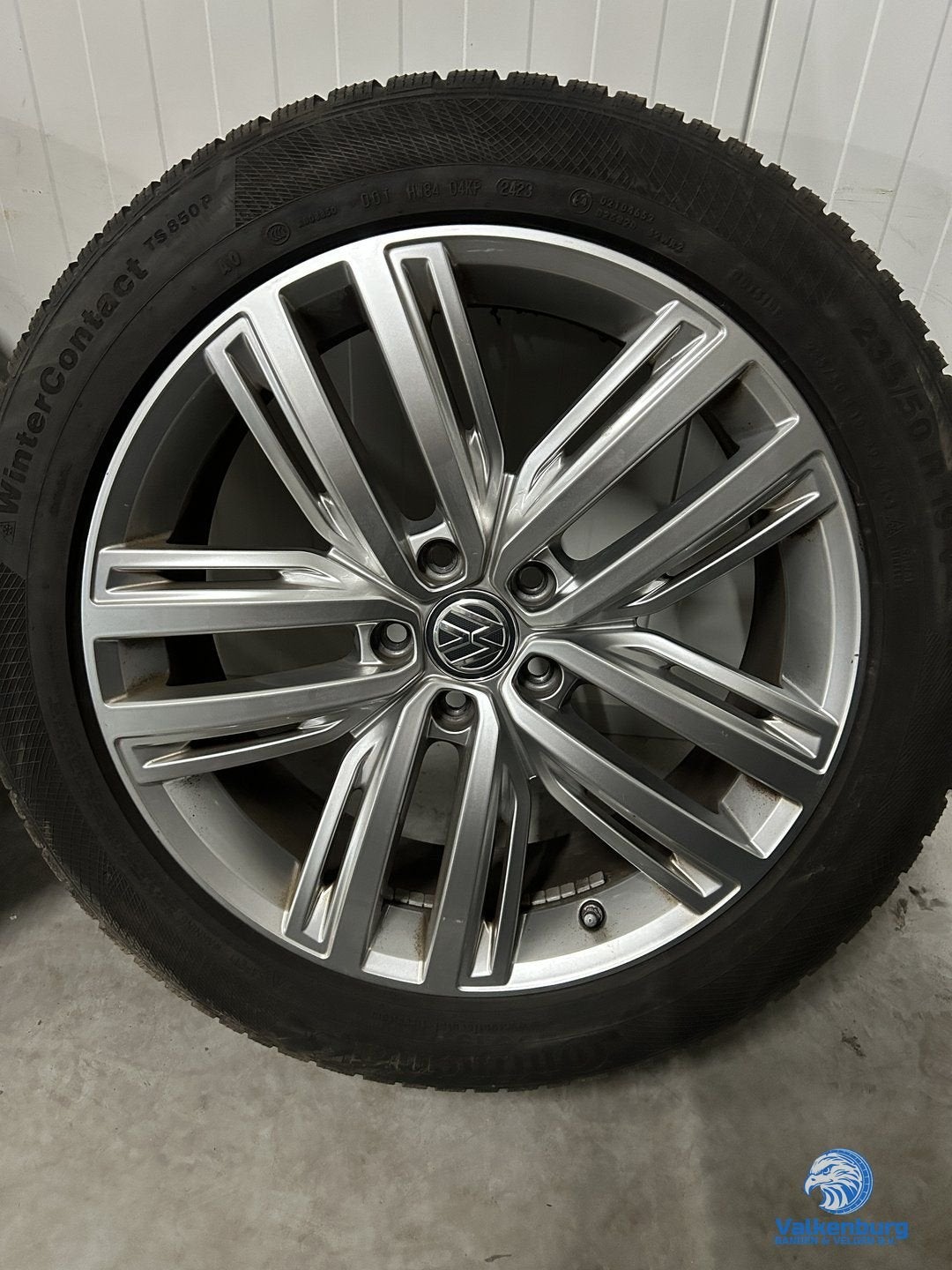 6-7mm! Originele VW Tiguan 5NA Auckland 19 inch velgen 5x112, Auto-onderdelen, 19 inch, Gebruikt, -, -