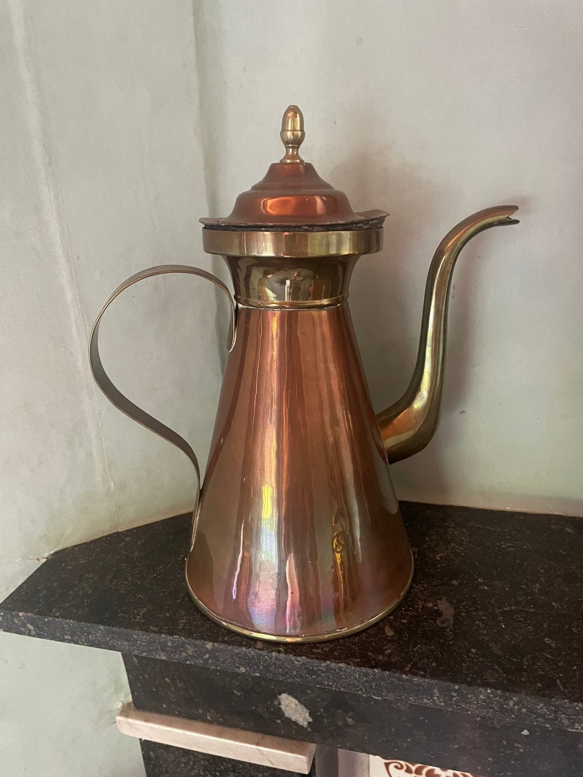 Koperen ketel, Ophalen
