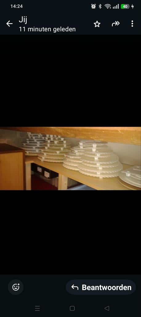 Witte Taartstandaard Set - Diverse Maten, Ophalen of Verzenden, Gebruikt, Taarten of Cupcakes, Serveervorm