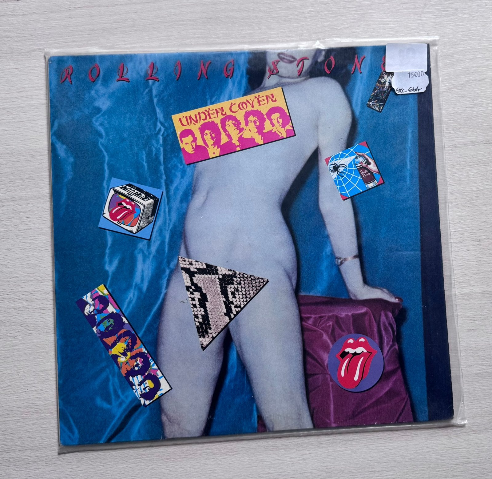 Rolling Stones - undercover (EU - 1983), Ophalen of Verzenden, Zo goed als nieuw, 12 inch, Poprock