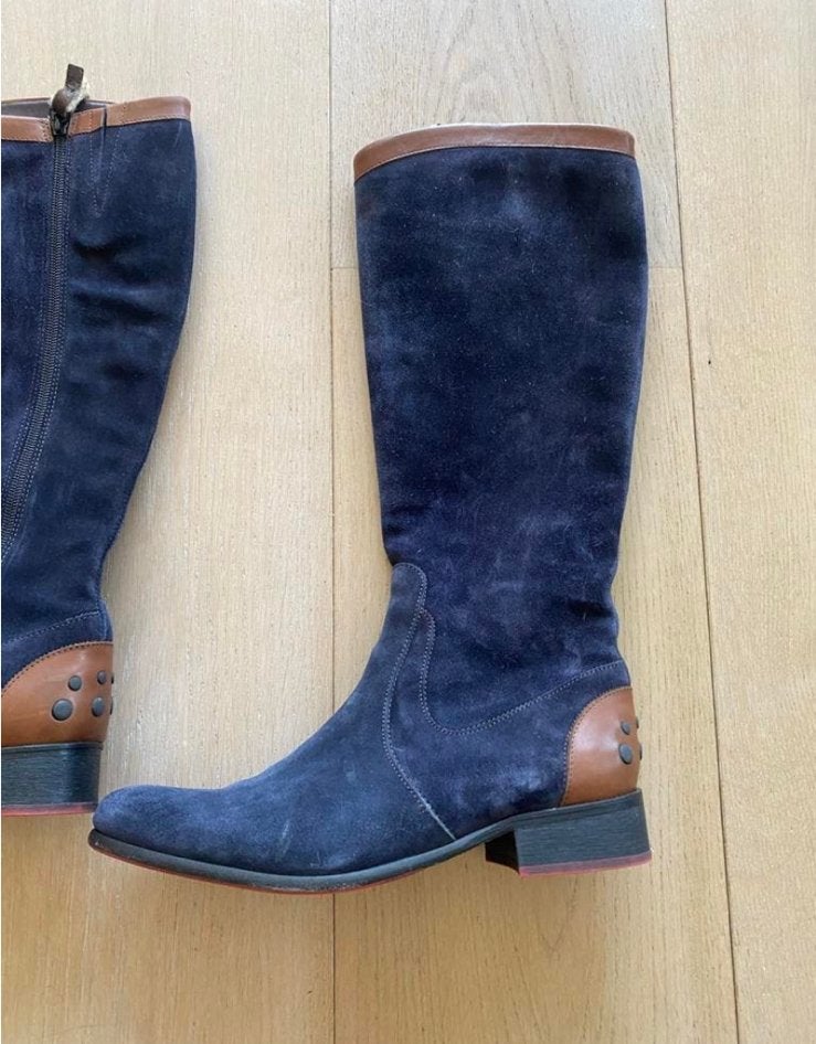 Floris van Bommel 40 nieuw blauw, Hoge laarzen, Blauw, Nieuw, Ophalen of Verzenden
