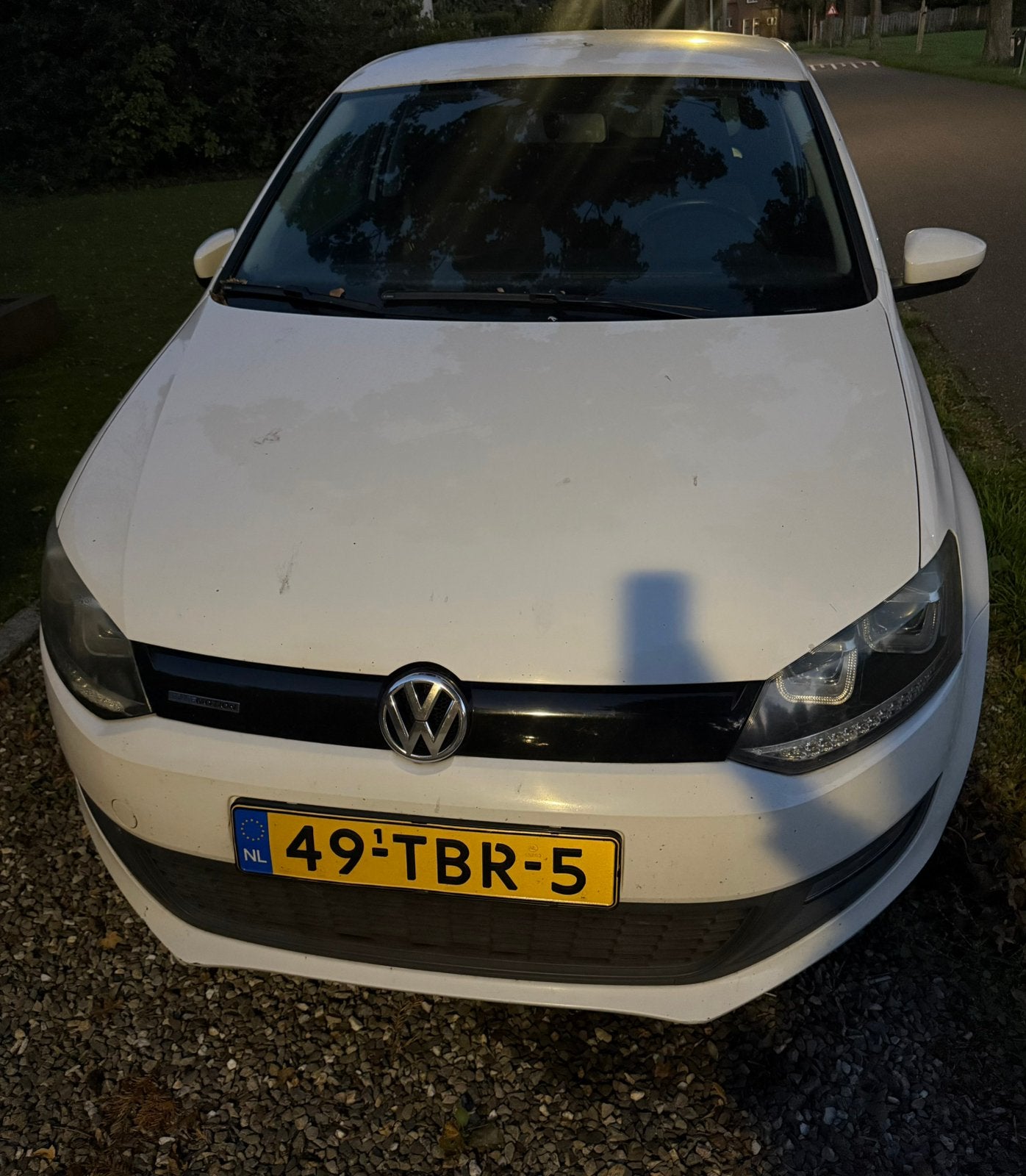 Volkswagen Polo 1.2 TDI 55KW BM 2012 Wit, Auto's, Voorwielaandrijving, 74 pk, 1199 cc, 96 €/maand