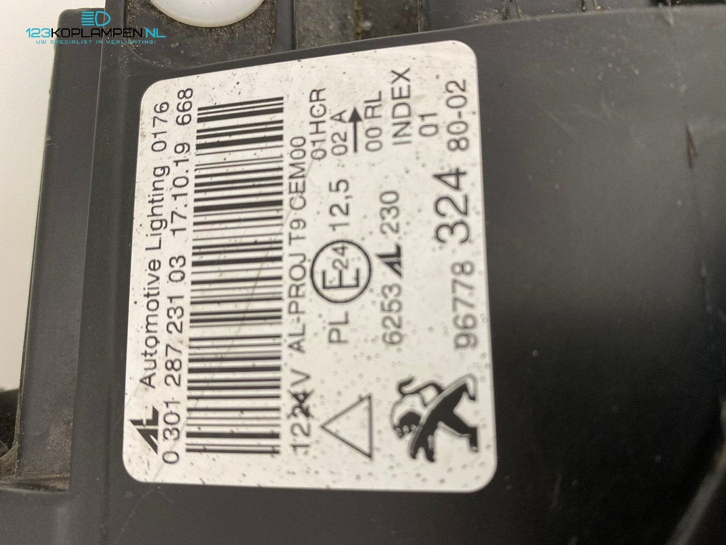(VR) Peugeot 308 T9 Full led koplamp links, Gebruikt, -, -, Ophalen of Verzenden